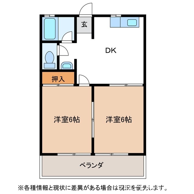 1階の間取り図