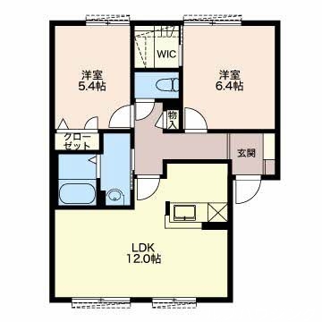 1階の間取り図