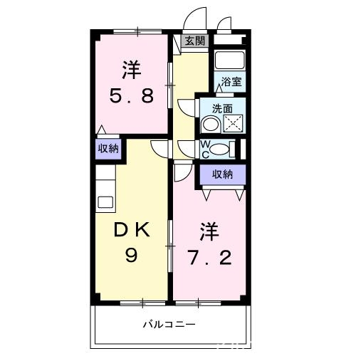 3階の間取り図