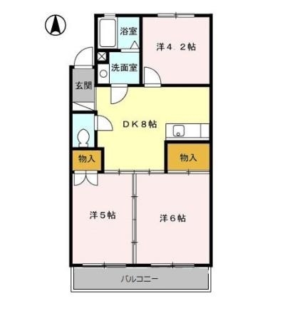 3階の間取り図