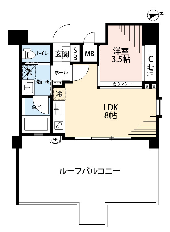10階の間取り図
