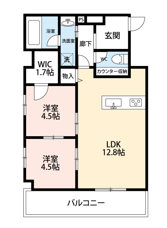 3階の間取り図