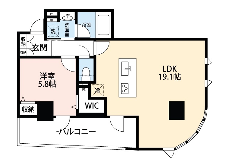 3階の間取り図