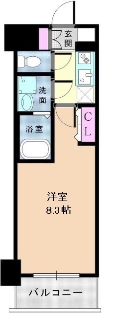5階の間取り図