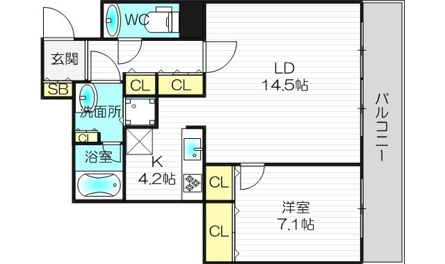 12階の間取り図