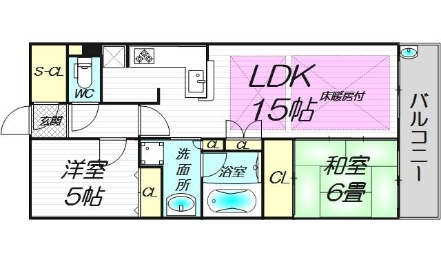 12階の間取り図