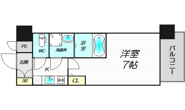 10階の間取り図