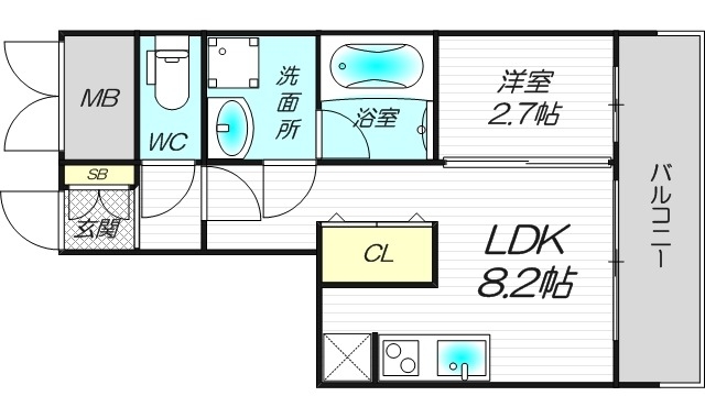 11階の間取り図