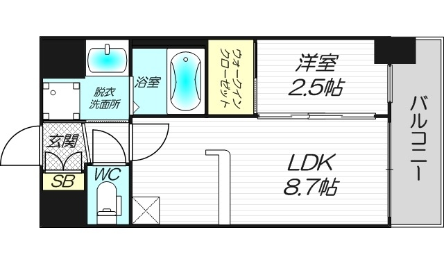 11階の間取り図