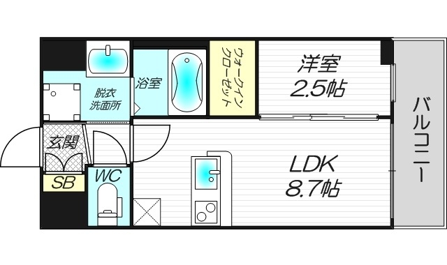13階の間取り図