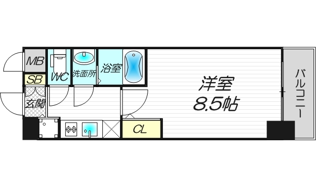 贅沢な広さ