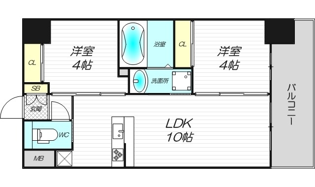 12階の間取り図