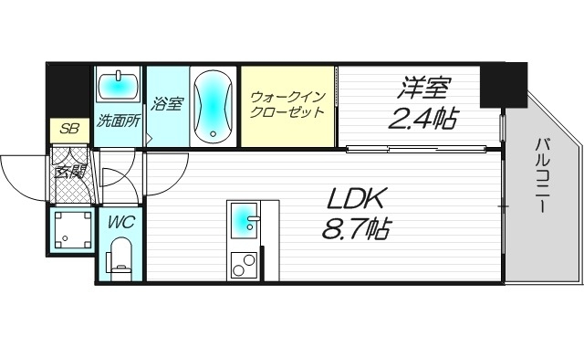 11階の間取り図