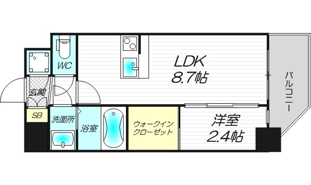 11階の間取り図
