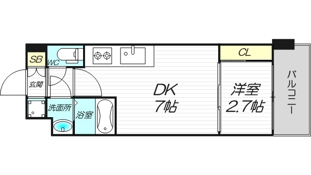 11階の間取り図