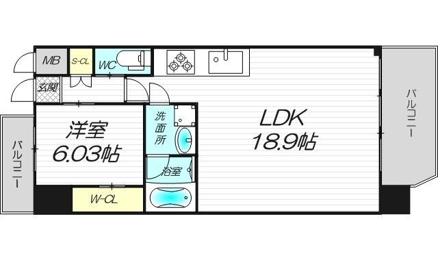 12階の間取り図