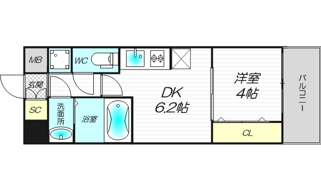 11階の間取り図