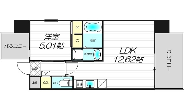 11階の間取り図