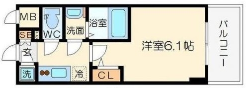 10階の間取り図