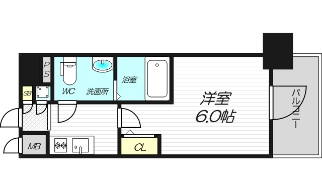 5階の間取り図