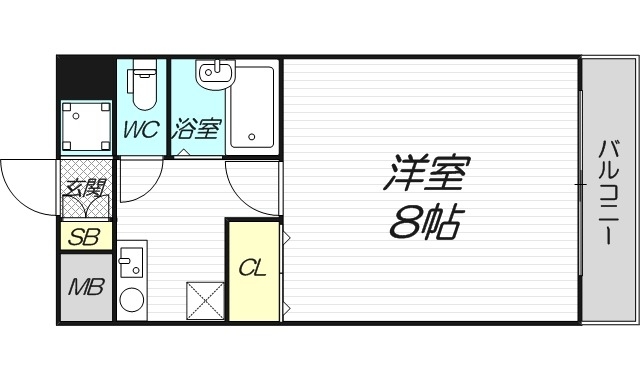 2階の間取り図