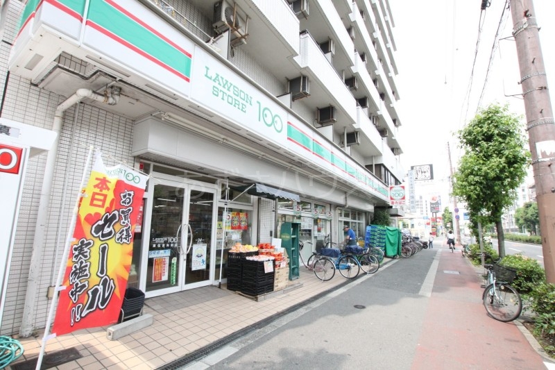 ローソンストア100東住吉矢田店