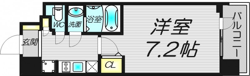 4階の間取り図