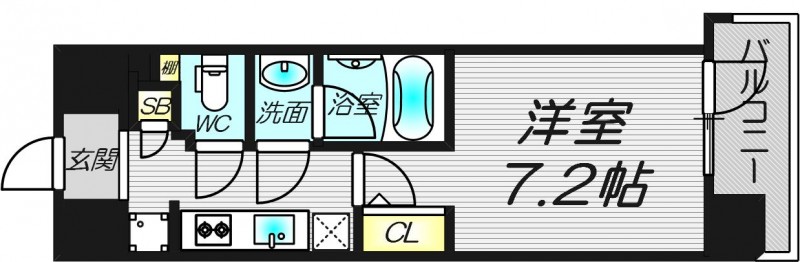 3階の間取り図