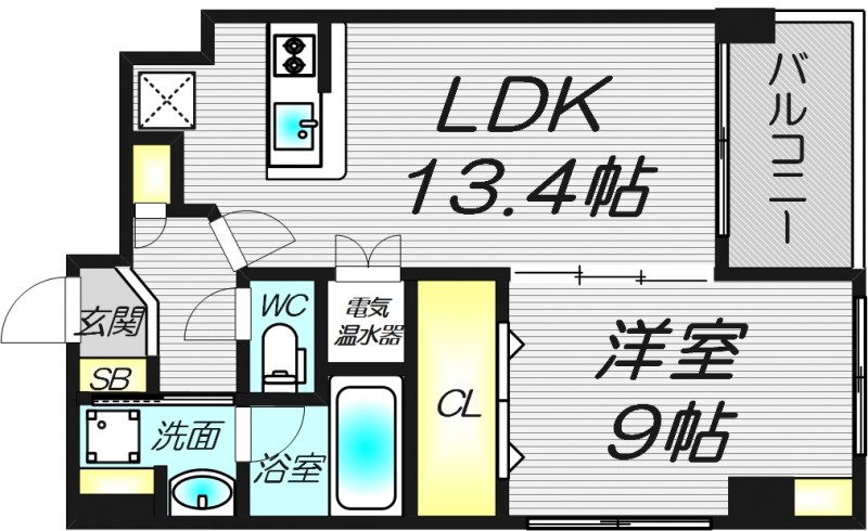 10階の間取り図