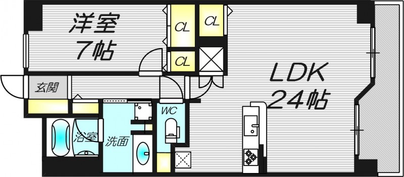 13階の間取り図