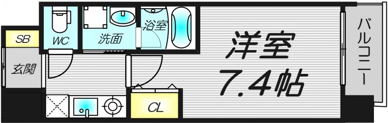 10階の間取り図