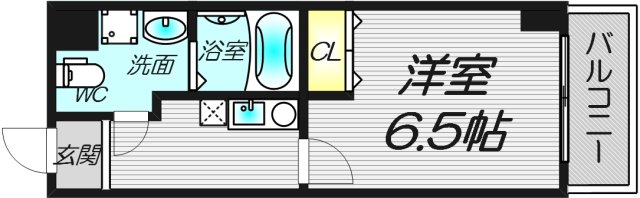 9階の間取り図