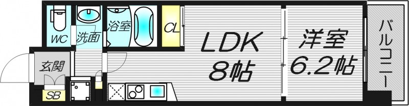 3階の間取り図
