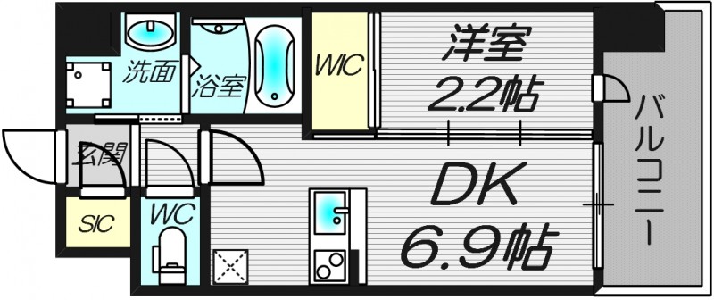 13階の間取り図
