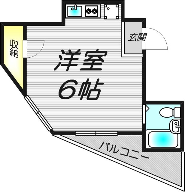 4階の間取り図