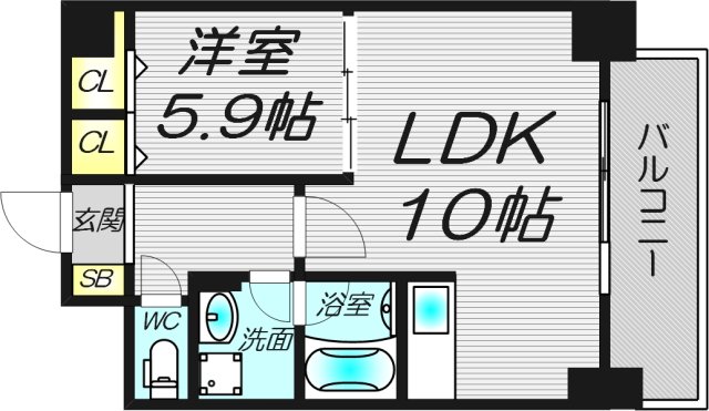 5階の間取り図