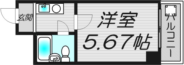 1階の間取り図