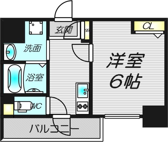 5階の間取り図