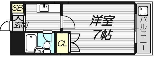 2階の間取り図