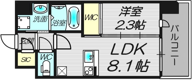 9階の間取り図