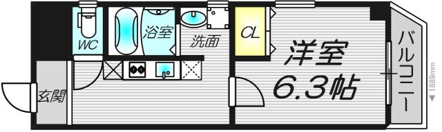 5階の間取り図