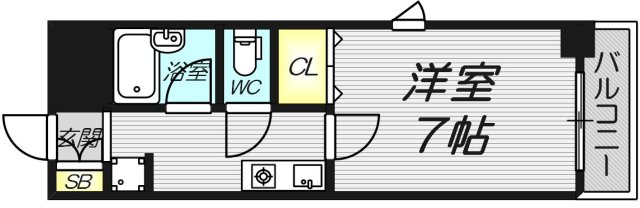 6階の間取り図