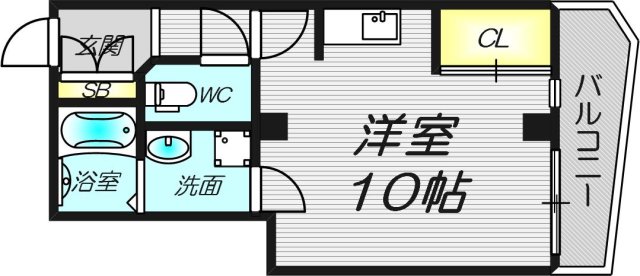 2階の間取り図