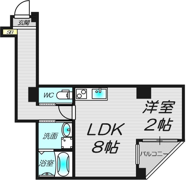 7階の間取り図