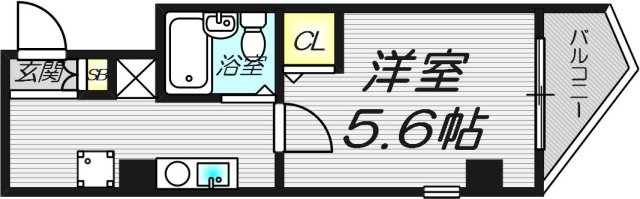 6階の間取り図