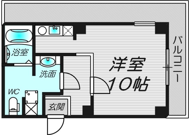 6階の間取り図