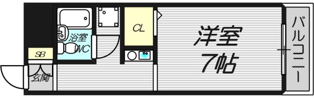 1階の間取り図