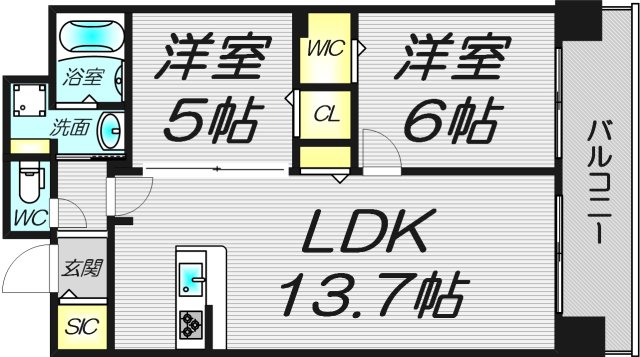 3階の間取り図