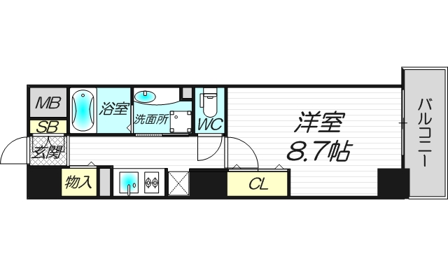 3階の間取り図