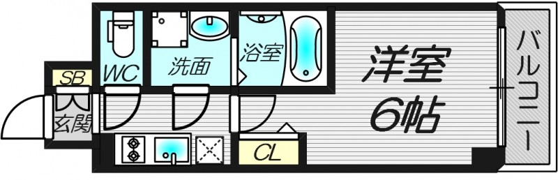7階の間取り図